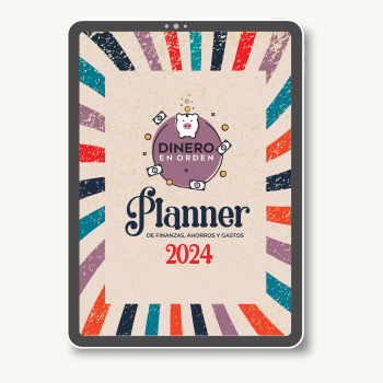 Planner de finanzas, ahorros y gastos 2024 para imprimir (versión digital)