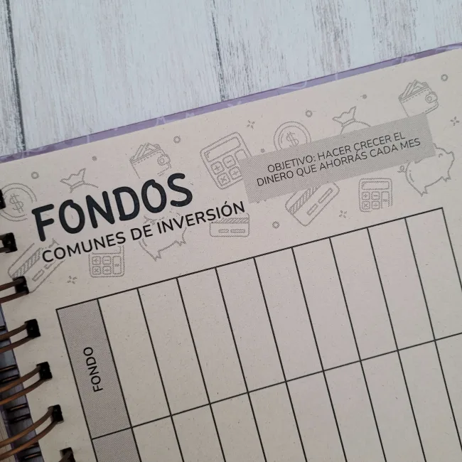 Planner agenda ahorro gastos dineroenorden