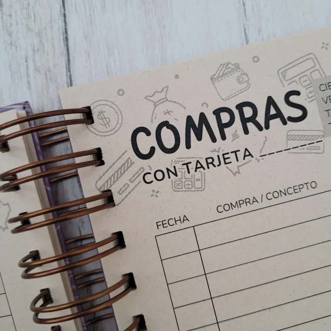 Planner agenda ahorro gastos dineroenorden