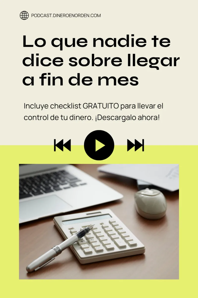 Como llegar a fin de mes dineroenorden